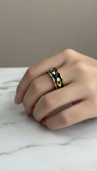 Midnight Oracle Adjustable Ring boho clothing, festival outfit, hippie style apparel | Elevated Hippie