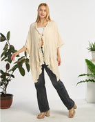 COTTON CARDIGAN (TH-1943) boho clothing, festival outfit, hippie style apparel | Elevated Hippie