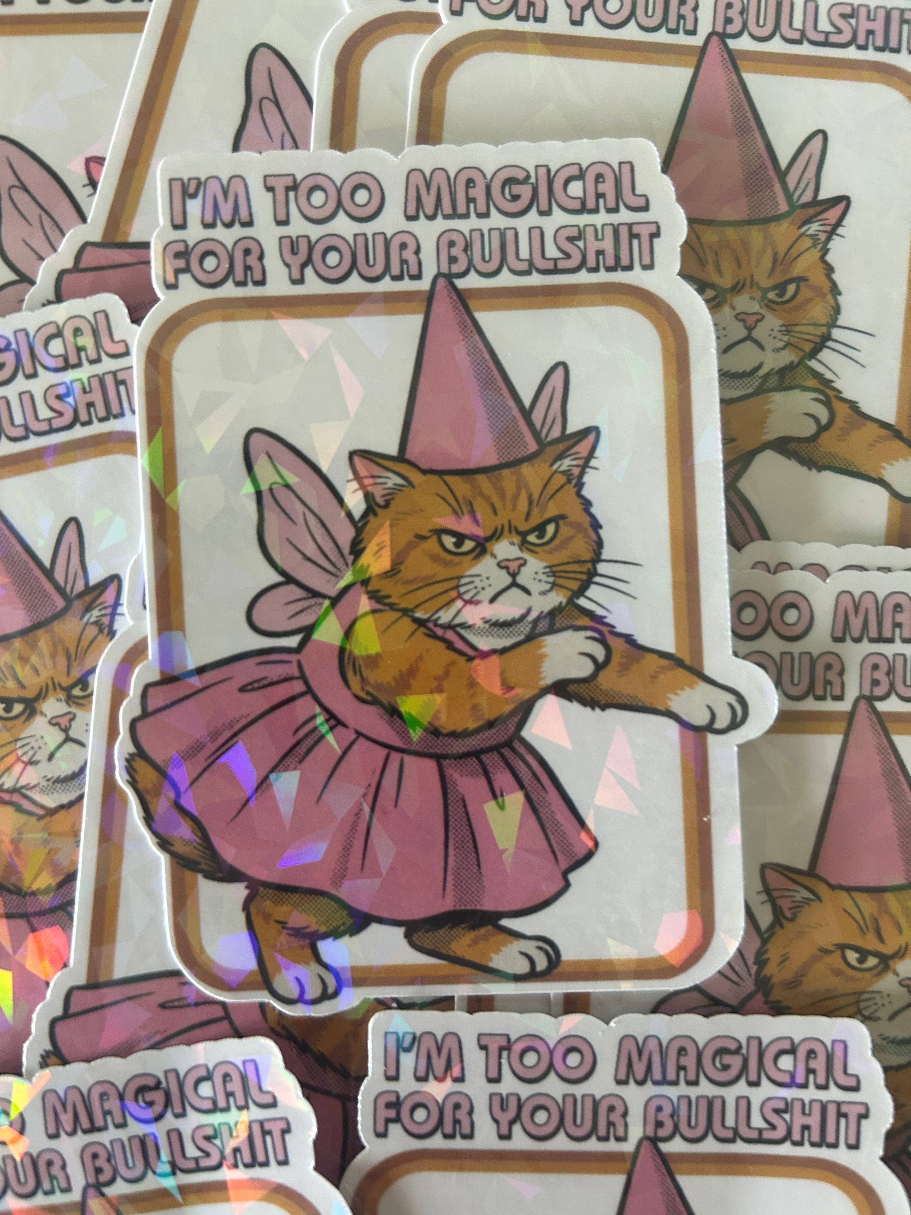 "I'm Too Magical for Your Bullshit" boho clothing, festival outfit, hippie style apparel | Elevated Hippie