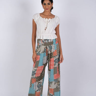 Bohemian Blockprint Bliss Pants - The Elevated Hippie