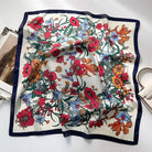 LARGE FLORAL PRINT BANDANA SCARF | 40SC651 boho clothing, festival outfit, hippie style apparel | Elevated Hippie