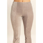 Striped Velour High-Rise Pants - The Elevated Hippie