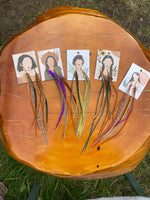 Free-Spirit Feather earrings 