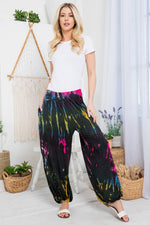 Tie-dye pants
