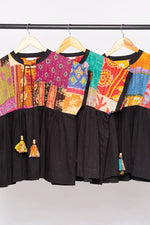 Cotton Kantha Tunic Top - The Elevated Hippie