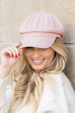 Suede Newsboy Cap - The Elevated Hippie