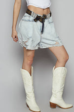Women’s High-Rise A-Line Woven Shorts – Relaxed Fit Lightweight Tailored Look - The Elevated Hippie