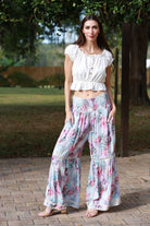 Boho Carnival Flared Pants boho clothing, festival outfit, hippie style apparel | Elevated Hippie