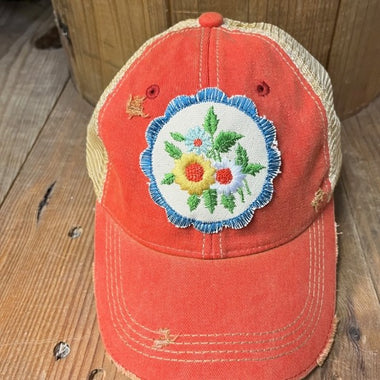 Little Flower Patch Hat – Bloom Where You Roam - The Elevated Hippie