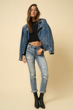 HIGH-RISE GIRLFRIEND JEANS - The Elevated Hippie