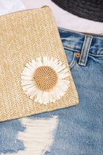 Daisy Wristlet Clutch – Sunshine in Your Hands - The Elevated Hippie