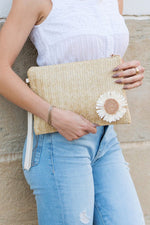 Daisy Wristlet Clutch – Sunshine in Your Hands - The Elevated Hippie