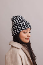 Zigzag Knit Beanies - The Elevated Hippie