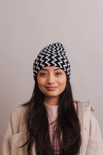 Zigzag Knit Beanies - The Elevated Hippie