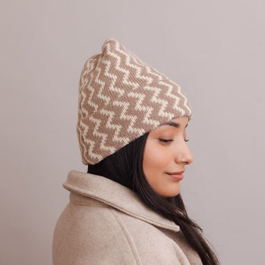 Zigzag Knit Beanies - The Elevated Hippie
