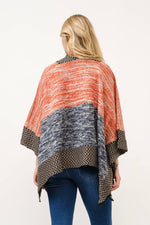 Elin Contrast Wrap Cardigan - The Elevated Hippie