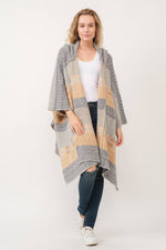 Hailey Hooded Ruana - The Elevated Hippie
