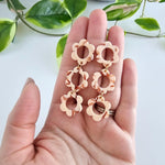 Delilah Earrings - Peach - The Elevated Hippie