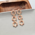 Delilah Earrings - Peach - The Elevated Hippie