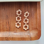 Delilah Earrings - Peach - The Elevated Hippie