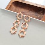 Delilah Earrings - Peach - The Elevated Hippie