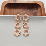 Delilah Earrings - Peach - The Elevated Hippie