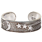 ADJUSTABLE SILVER SUN,MOON, AND STAR TOE RING boho clothing, festival outfit, hippie style apparel | Elevated Hippie