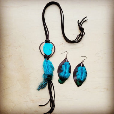 Western Leather Oval Earrings – Rustic Elegance with a Boho Twist - The Elevated Hippie