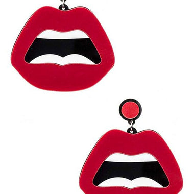 Lips Acrylic Iconic Earrings – Bold, Sassy & Oh-So-Fun - The Elevated Hippie