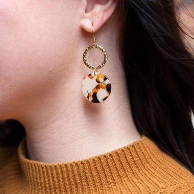 Rylee Earrings in Caramel Latte – Sweet, Stylish &amp; “Ear”-resistible - The Elevated Hippie