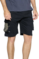 Yak & Yeti Men's Shorts With Pockets Om Print boho clothing, festival outfit, hippie style apparel | Elevated Hippie