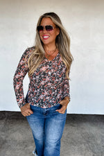 ANNIE VNECK MESH TOP