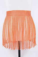 Rhinestone Slash Fringe Belt – Sparkle with Soul - The Elevated Hippie