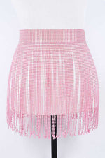 Rhinestone Slash Fringe Belt – Sparkle with Soul - The Elevated Hippie