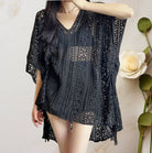 Tassel Detailed Crochet Tunic Cover Up – Boho Beach Kaftan boho clothing, festival outfit, hippie style apparel | Elevated Hippie