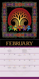 Grateful Dead 2026 Wall Calendar - The Elevated Hippie