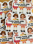 "Come Back With a Warrant" boho clothing, festival outfit, hippie style apparel | Elevated Hippie