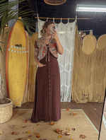 Mae Organic Cotton Velvet Vest - The Elevated Hippie