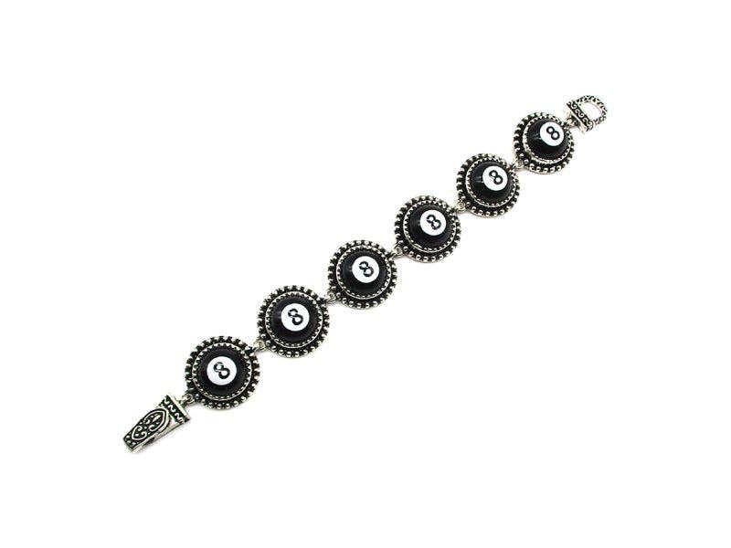 8 Ball Magnetic Bracelet boho clothing, festival outfit, hippie style apparel | Elevated Hippie