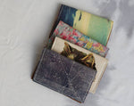 Cameras- Leather Spectrum Vert Cardholder Wallet - The Elevated Hippie