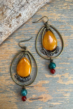Amalfi Earrings Mustard