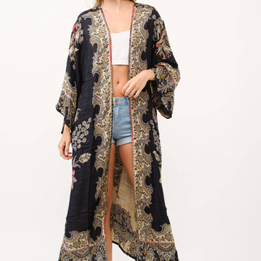 Effie Thick Stitch Duster - The Elevated Hippie