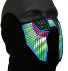Mugsy Beatz LED Music Activate Face Masks boho clothing, festival outfit, hippie style apparel | Elevated Hippie