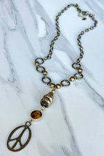 Chandler Necklace Gunmetal - The Elevated Hippie