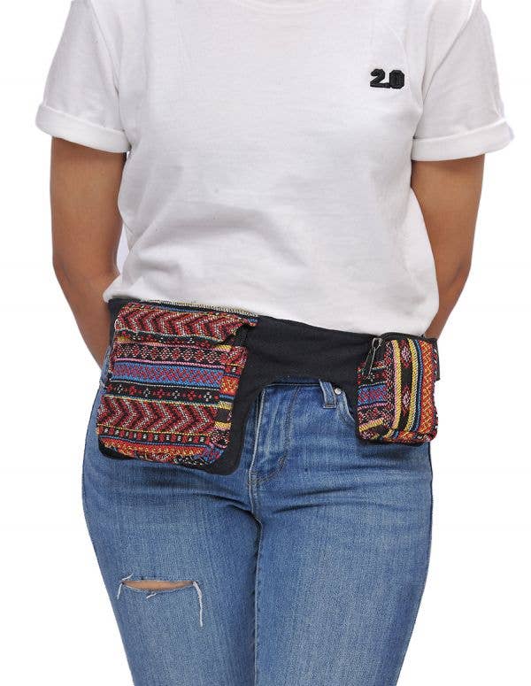 Tribal Boho Hippie Bohemian Fanny Pack Belt Bag boho clothing, festival outfit, hippie style apparel | Elevated Hippie