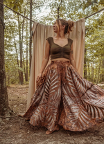 Boho Hand Dyed Palazzo Pants 🌿 Flowy Tie Dye Trousers | Adjustable Waist | Bodhi Style - The Elevated Hippie