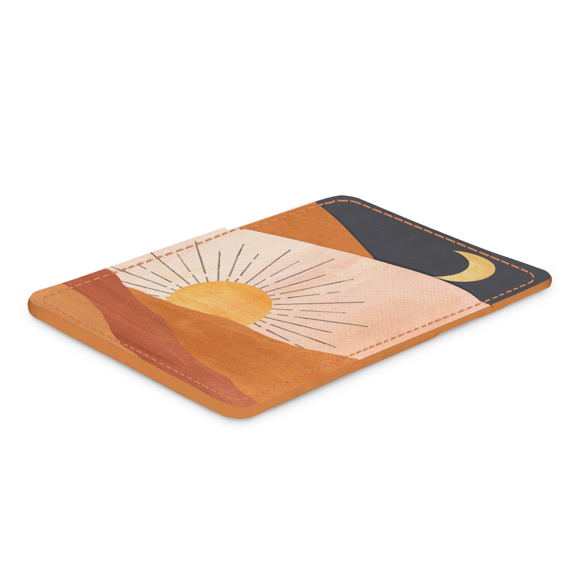 Sunrise Moon Cell Phone Wallet boho clothing, festival outfit, hippie style apparel | Elevated Hippie