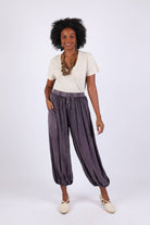 Stonewashed Harem Pants: Cuffed Hem (Fall Colors) boho clothing, festival outfit, hippie style apparel | Elevated Hippie
