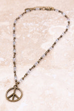 Peace Necklace - The Elevated Hippie