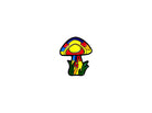 Multi Colored Mushroom Pin boho clothing, festival outfit, hippie style apparel | Elevated Hippie